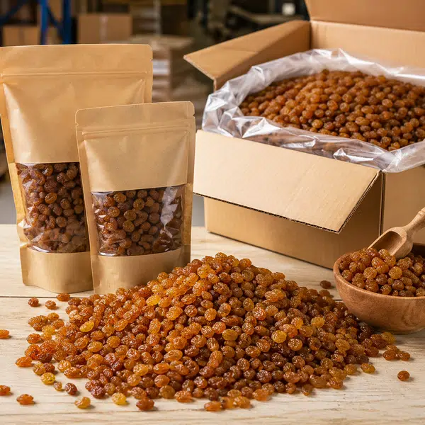 Sultana Raisins: Private Label and Bulk Export Considerations